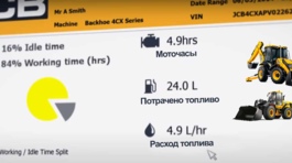 Подключение системы JCB LiveLink в Украине